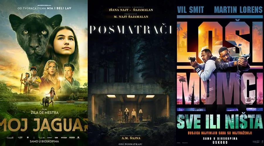 Novi repertoar bioskopa Cinema 213