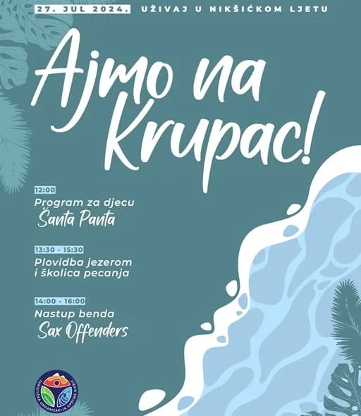 Manifestacija "Ajmo na Krupac" danas na jezeru
