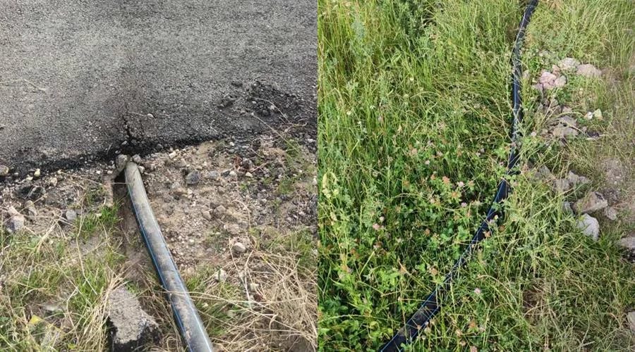 ČITAOCI ŠALJU: Vodovodna cijev ostavljena na površini