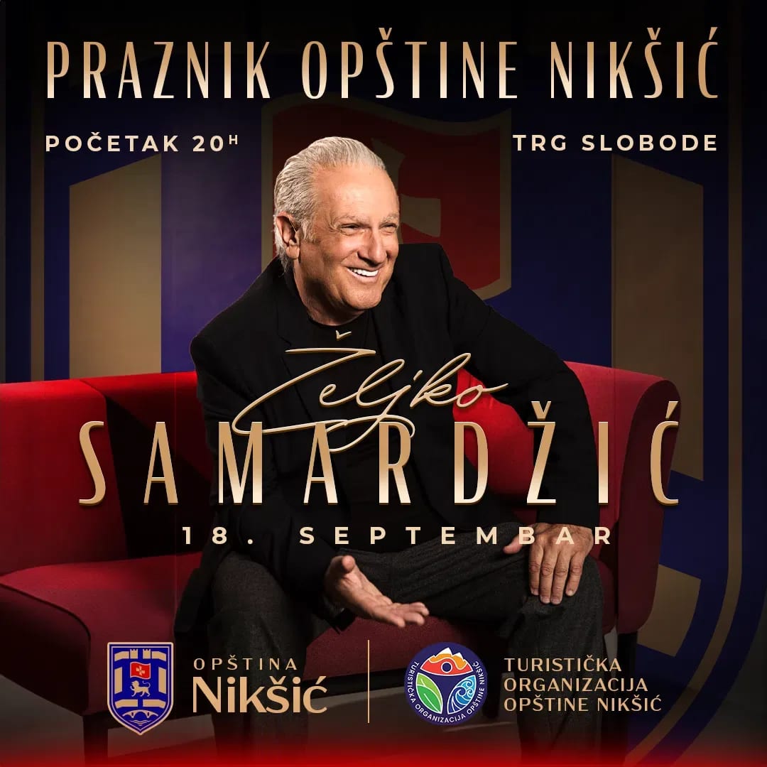 Koncert Željka Samardžića 18. septembra