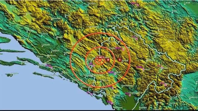 Slabiji zemljotres kod Čarađa
