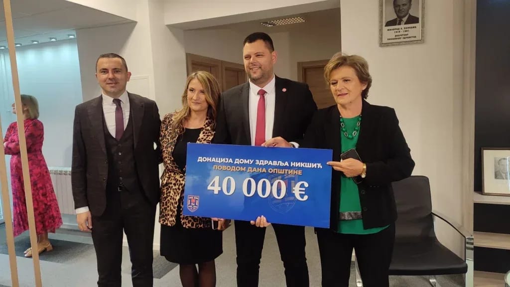 Opština donirala 40.000 eura Domu zdravlja
