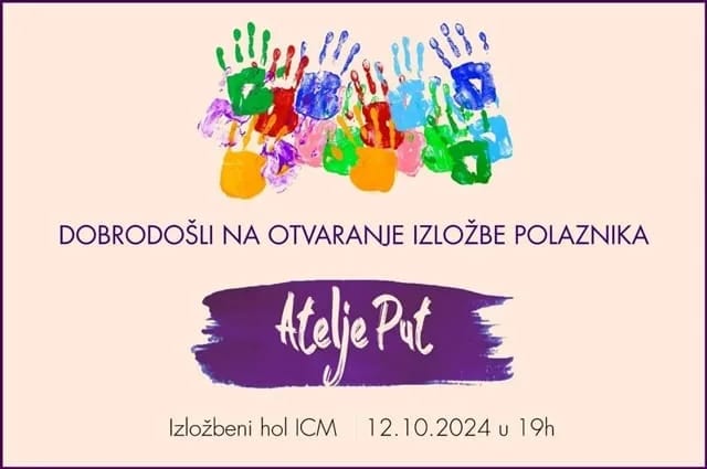Izložba Ateljea ''Put'' u ICM-u