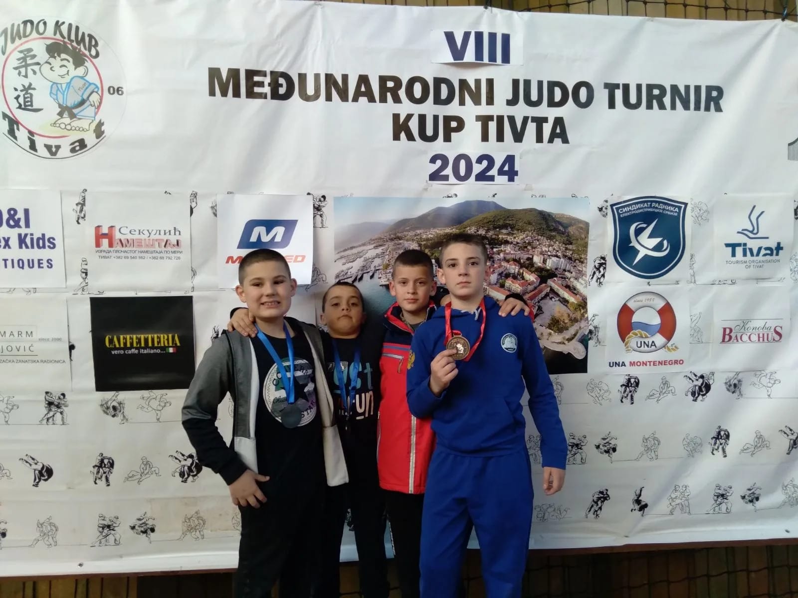 Tri medalje za džudiste Trebjese u Tivtu