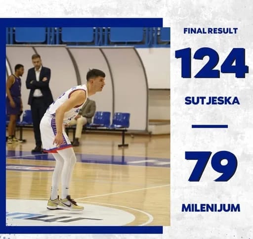 Raspucana Sutjeska brojala do +45