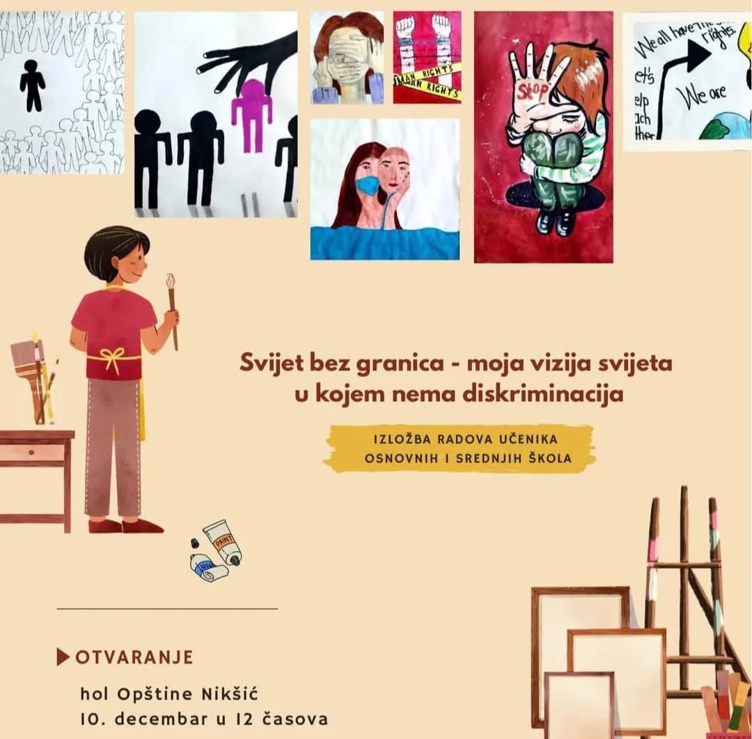 "Svijet bez granica - moja vizija svijeta u kojem nema diskriminacije"