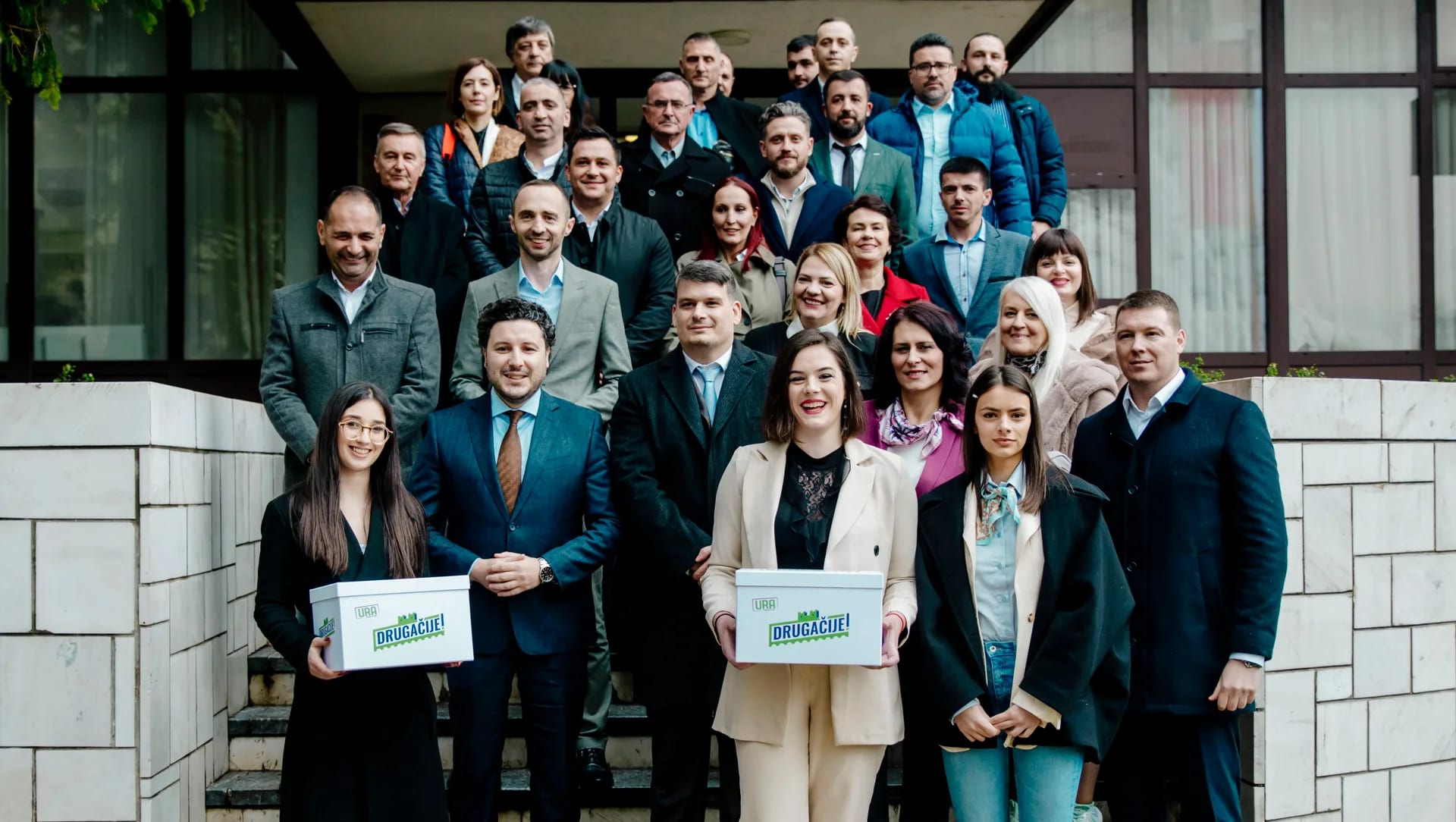 URA predala listu: "Tu smo da se takmičimo u dobru - bez politika populizma, partitokratije i nacionalizm"
