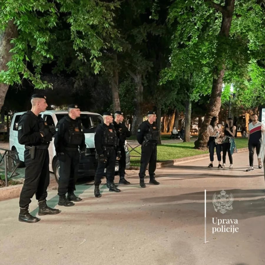 Pojačane policijske aktivnosti u Budvi, Ulcinju, Baru, Nikšiću i Podgorici