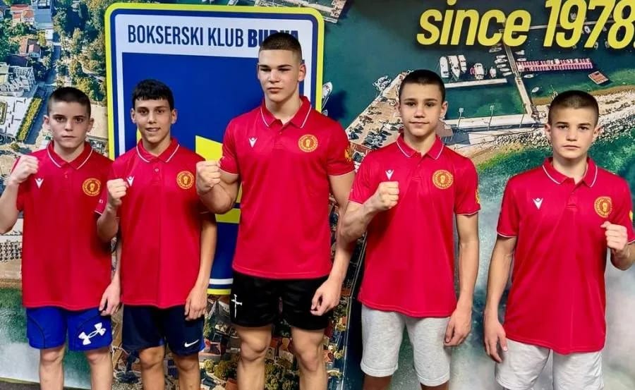 Juniori se okupili u Budvi, počele pripreme za turnir u Azerbejdžanu