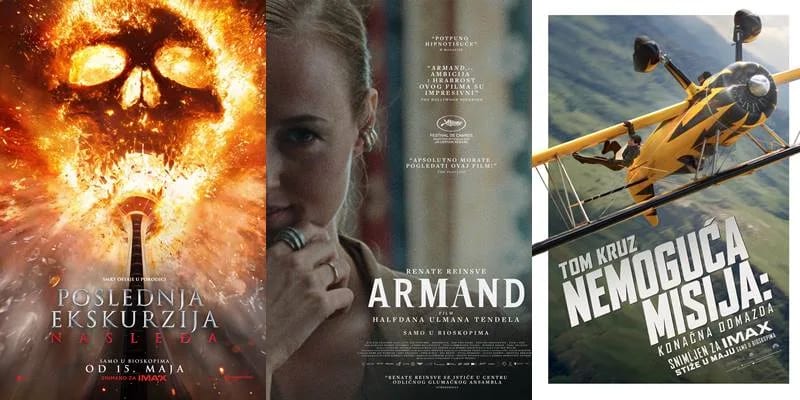 Novi repertoar bioskopa Cinema 213