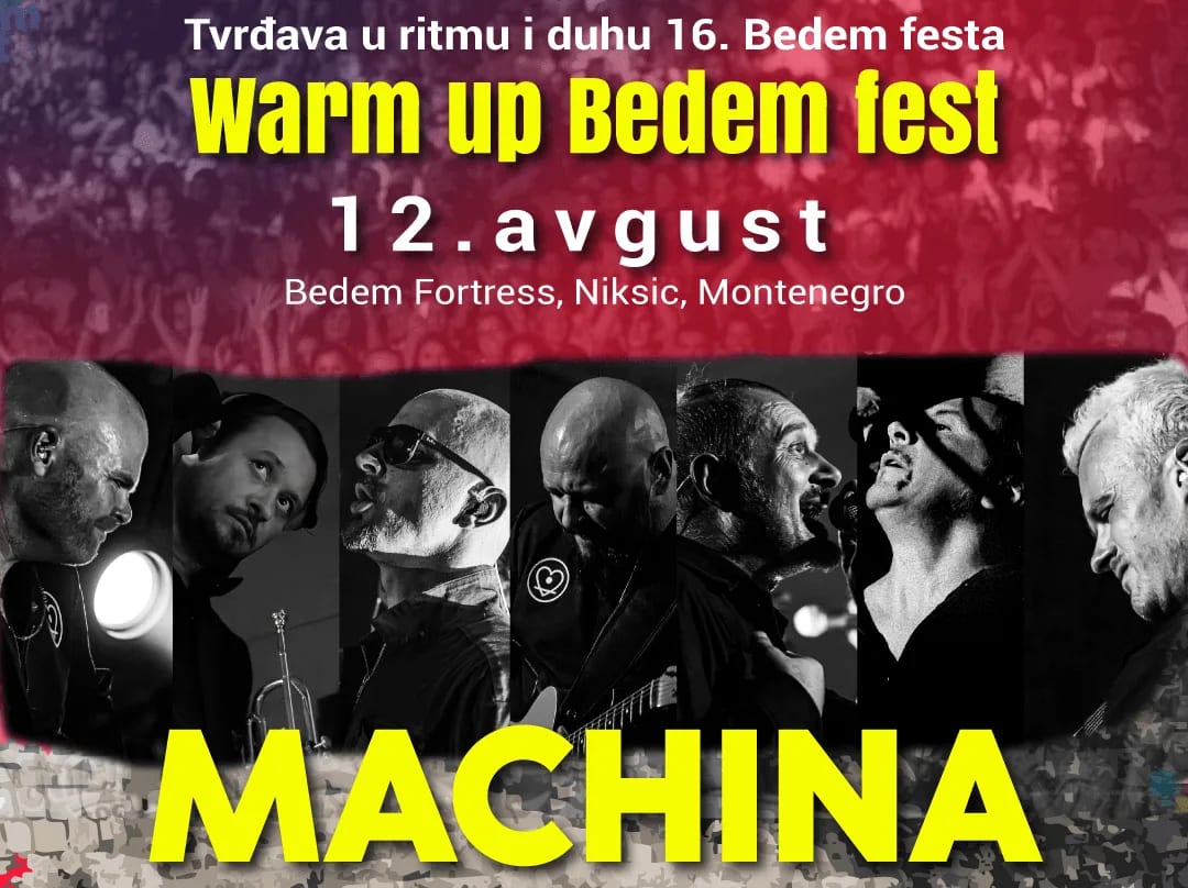 Machina i Mučin 12. avgusta na tvrđavi