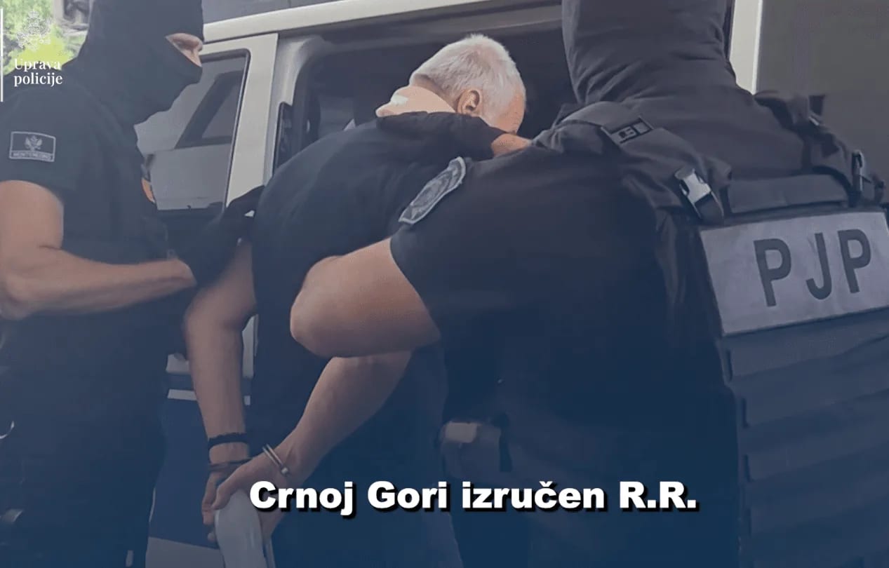 Radulović izručen Crnoj Gori