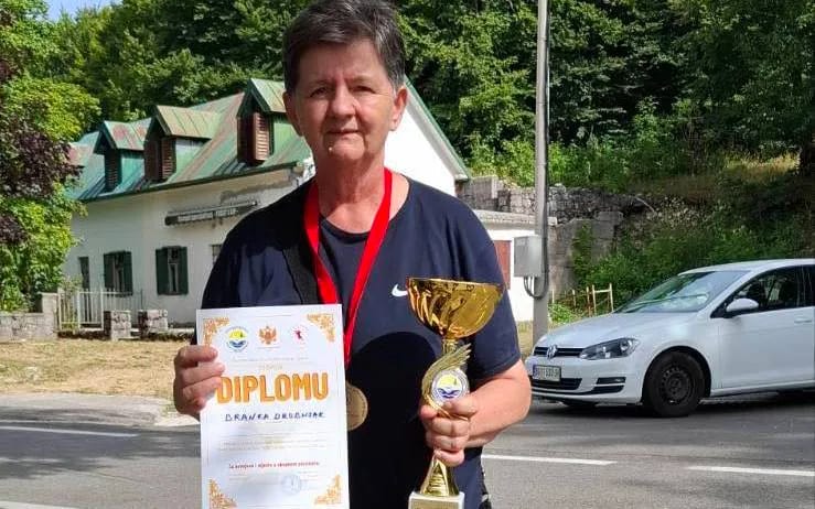 Branka Drobnjak najbolja takmičarka na "Trofeju Lovćena"