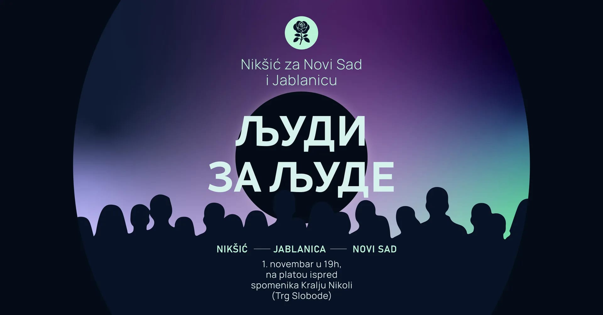 Skup solidarnosti „Ljudi za ljude: Nikšić za Novi Sad i Jablanicu” sjutra na Trgu slobode