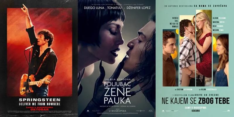 Novi repertoar bioskopa Cinema 213