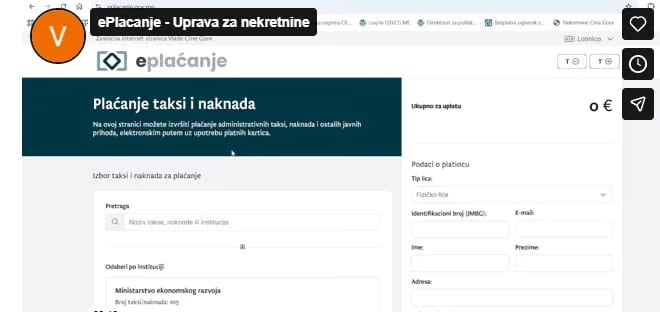 Omogućeno elektronsko plaćanje taksi i naknada za usluge Uprave za nekretnine