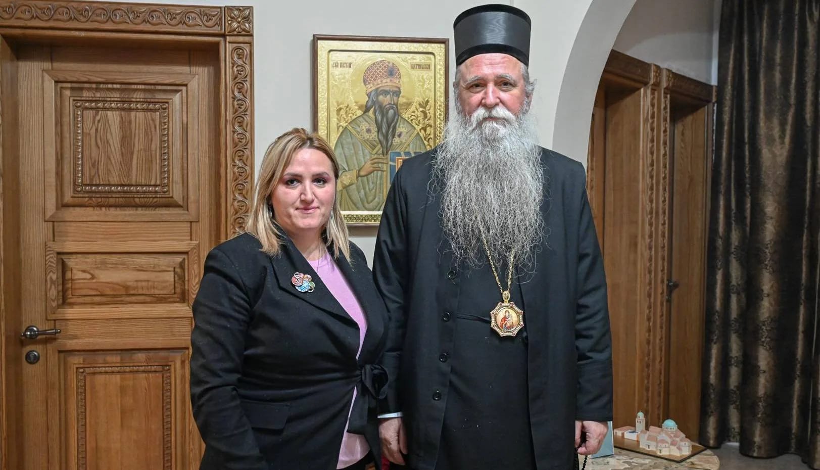 Lalatović Žižić posjetila Mitropoliju crnogorsko- primorsku