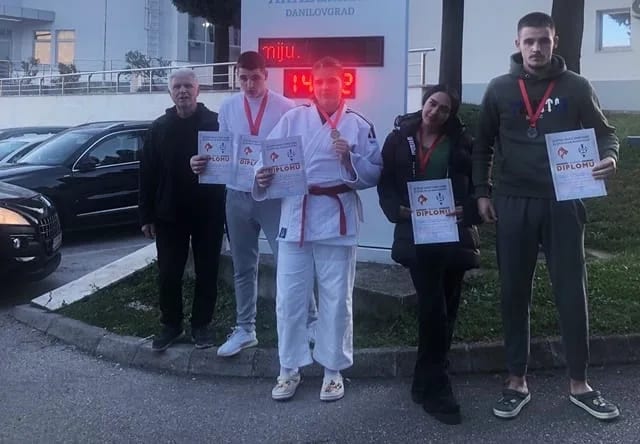 Kodokanu pet medalja na Kupu Crne Gore