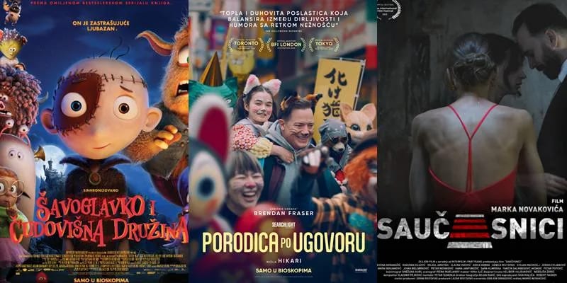 Novi repertoar bioskopa Cinema 213
