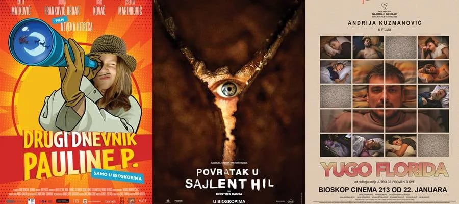 Novi repertoar bioskopa Cinema 213