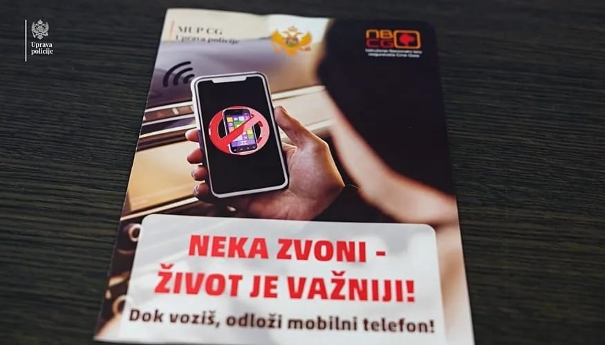 UP i NBOCG pokrenuli kampanju „Neka zvoni — život je važniji!"
