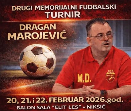 Počinje drugi Memorijalni turnir ''Dragan Marojević''