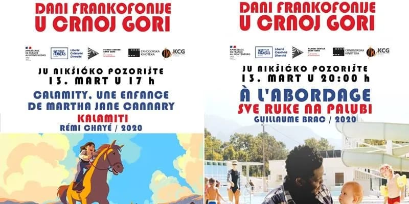 Dani frankofonog filma: Dvije projekcije u Nikšićkom pozorištu