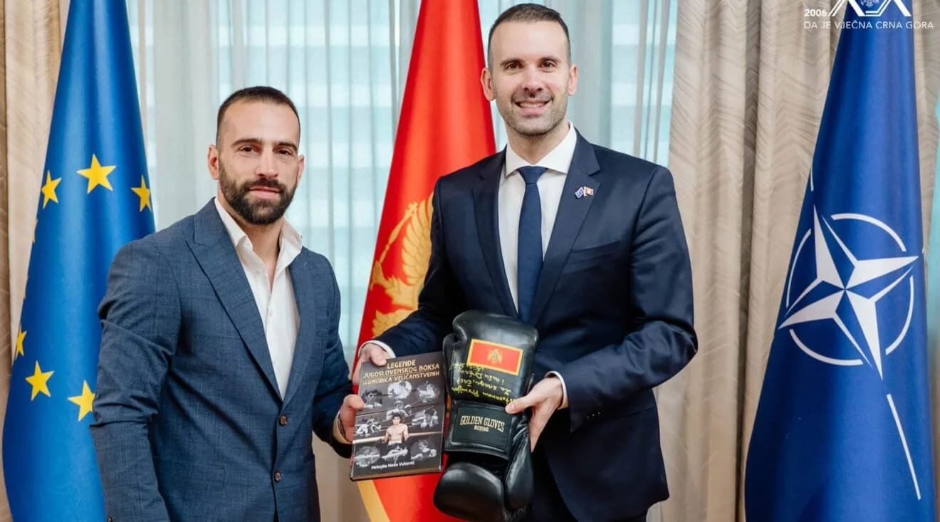 Spajić ugostio Mićka Žižića pred meč 9. maja: Bićemo uz njega i nadati se pobjedi