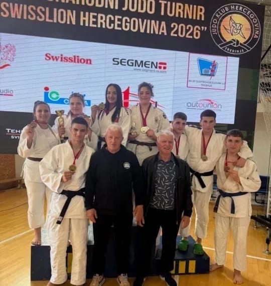 Deset medalja za džudiste “Trebjese” u Trebinju, Andrea Šundić najbolja kadetkinja turnira