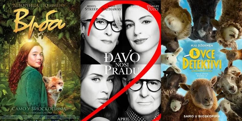 Novi repertoar bioskopa Cinema 213