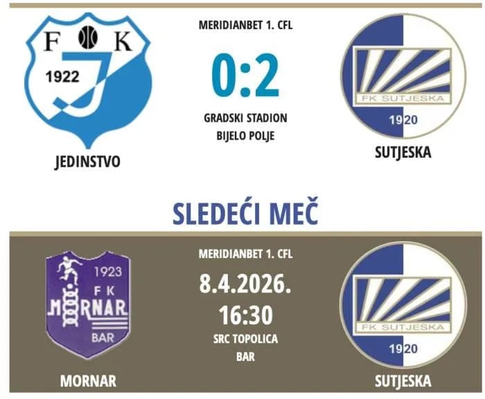 Magija Čavora u Bijelom Polju, Sutjeska tri koraka bliže tituli