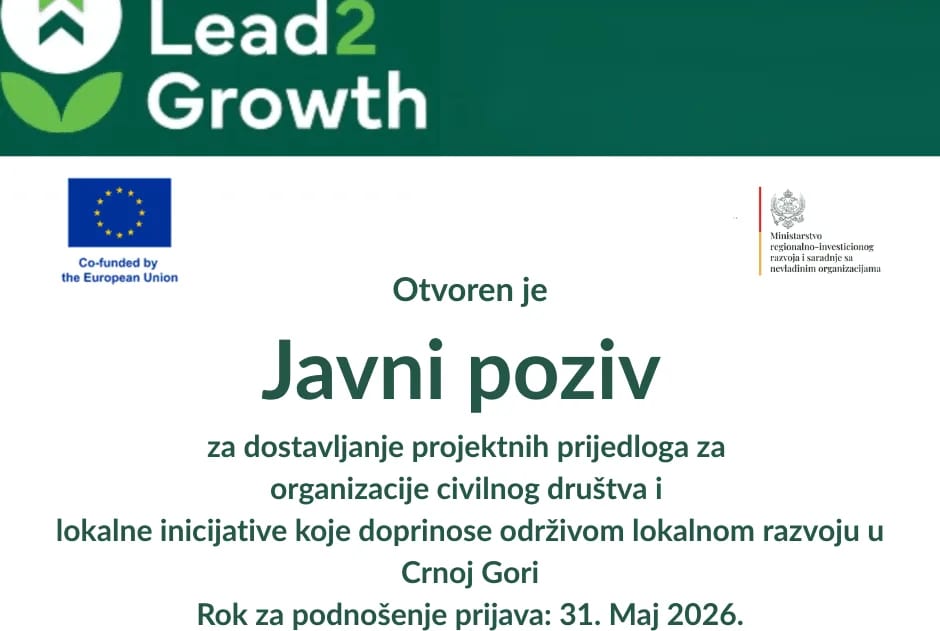 Otvoren poziv vrijedan 350.000 eura za razvoj ruralnih zajednica u Crnoj Gori