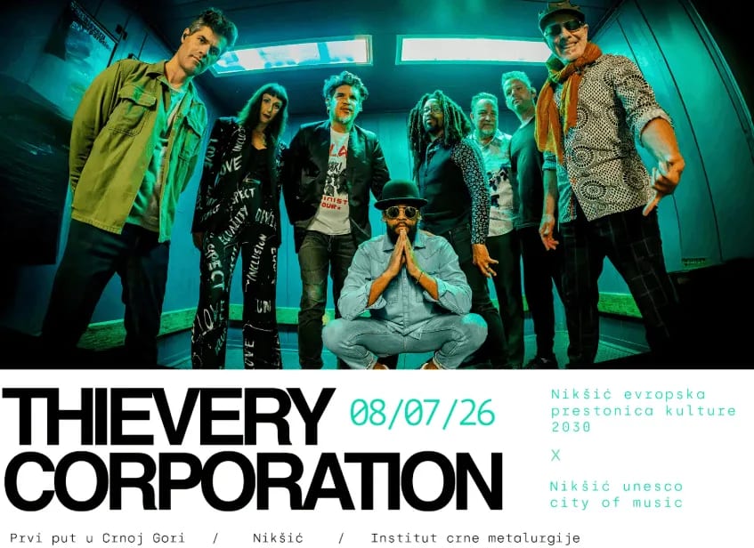 Kultni američki kolektiv Thievery Corporation nastupa u Nikšiću