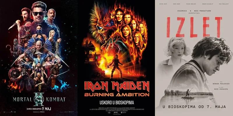 Novi repertoar bioskopa Cinema 213