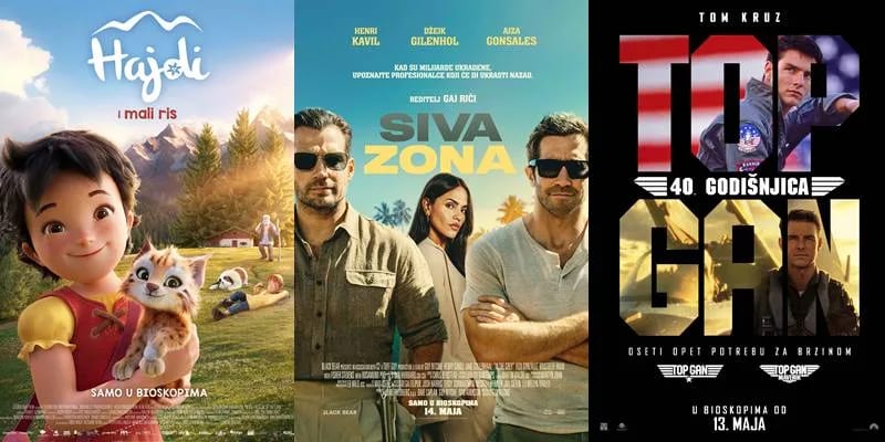 Novi repertoar bioskopa Cinema 213