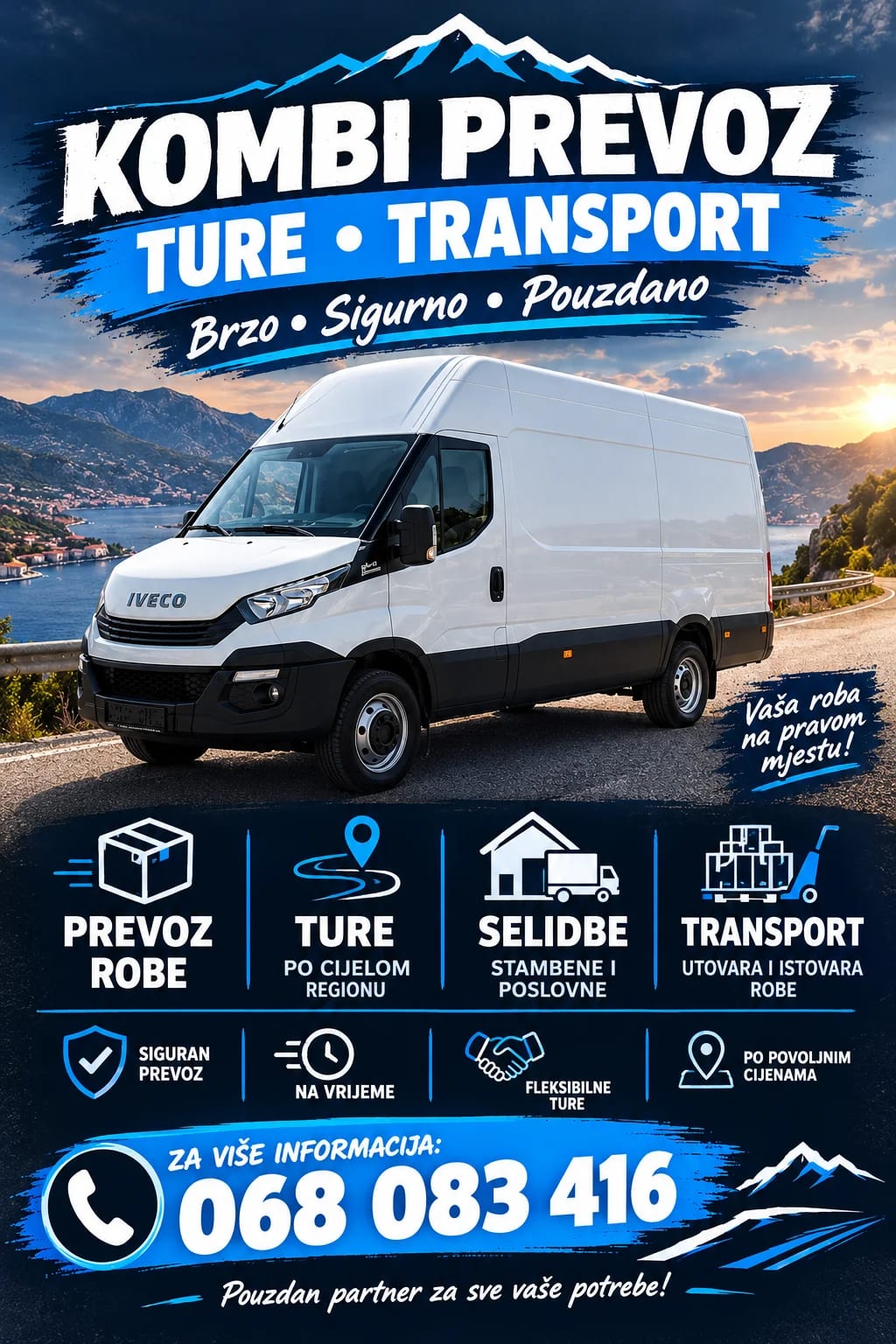 Transport i prevoz sa kombijem
