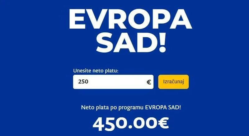"Evropa sad" u praksi: Trećini anketiranih poslodavci tražili da se odreknu dijela zarade