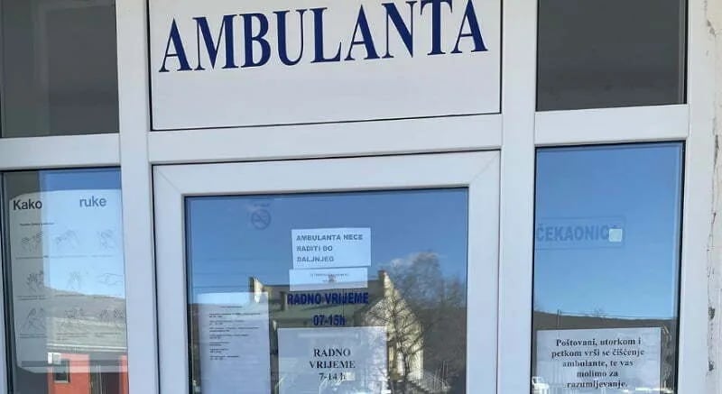 Privremeno zatvorena ambulanta na Vidrovanu