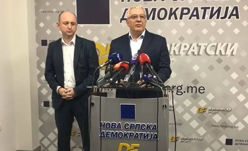 Mandić: DF ne može sa DPS-om podržavati bilo kakvu vladu
