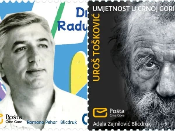 Pošta publikovala marke u čast Toškovića i Radulovića