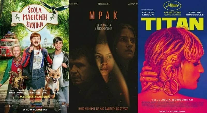 Novi repertoar bioskopa Cinema 213