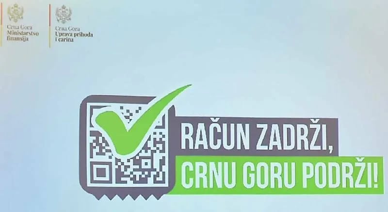 UPC: Račun koji nema QR kod građani nijesu u obavezi da plate