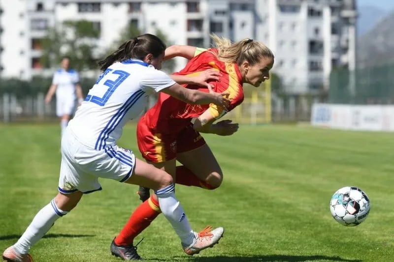 Crnogorske fudbalerke poražene od BiH