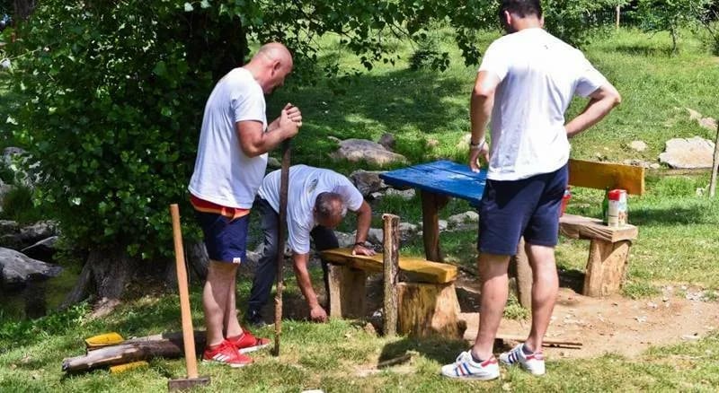 Organizovana akcija uređenja eko parka Blace