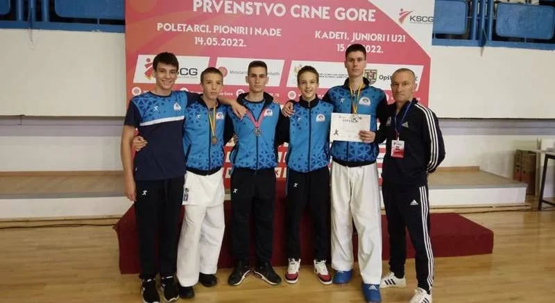 Za takmičare Onogošta osam medalja na Prvenstvu Crne Gore