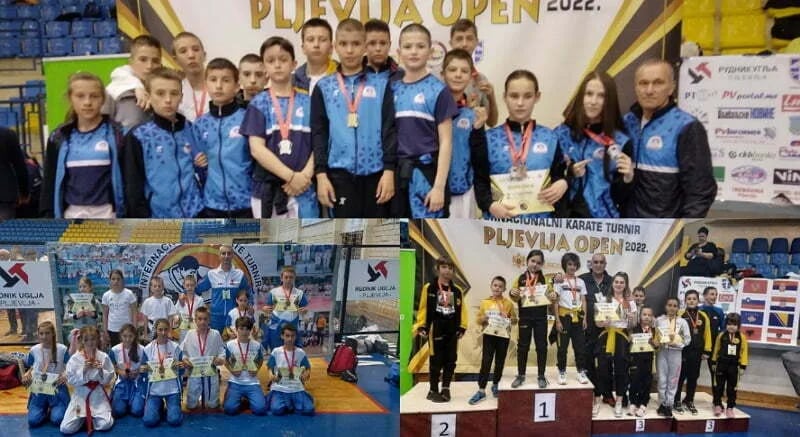 "Pljevlja open": Pregršt medalja za nikšićke klubove