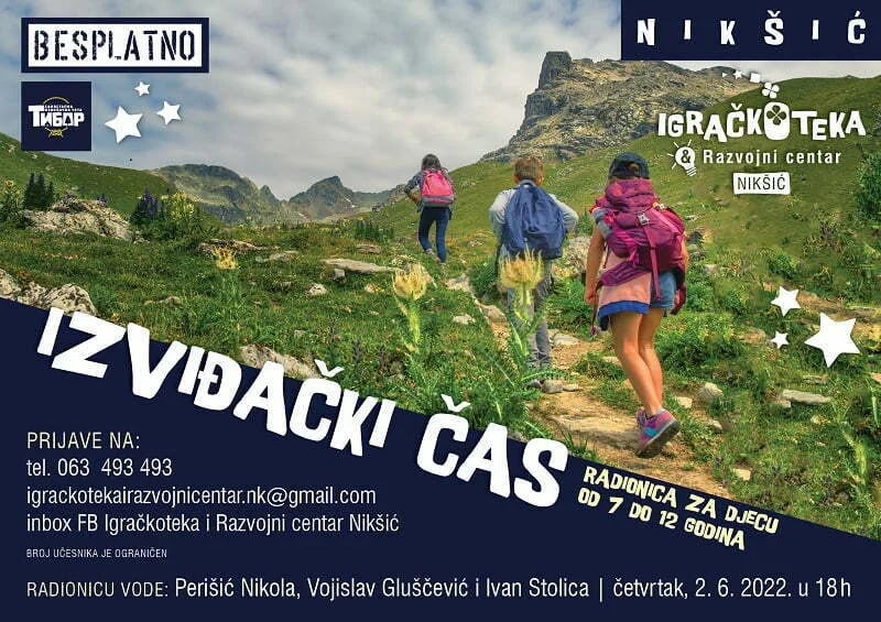 Druženje sa izviđačima ove sedmice u nikšićkoj Igračkoteci