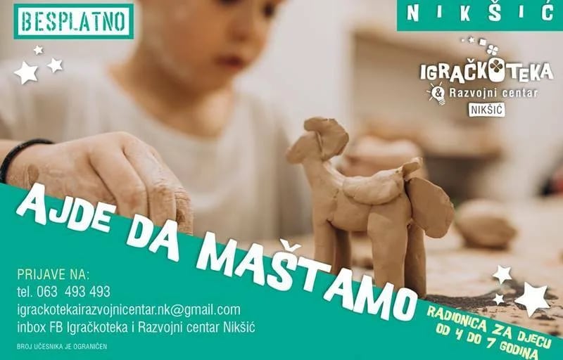 U nikšićkoj Igračkoteci učimo geografiju i razvijamo finu motoriku