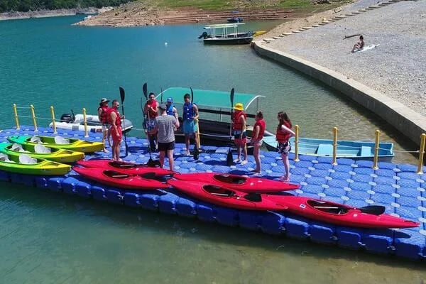 Pivsko jezero: Školu kajaka za vikend pohađalo tridesetak polaznika