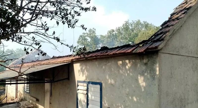 U Banjanima izgorjela kuća
